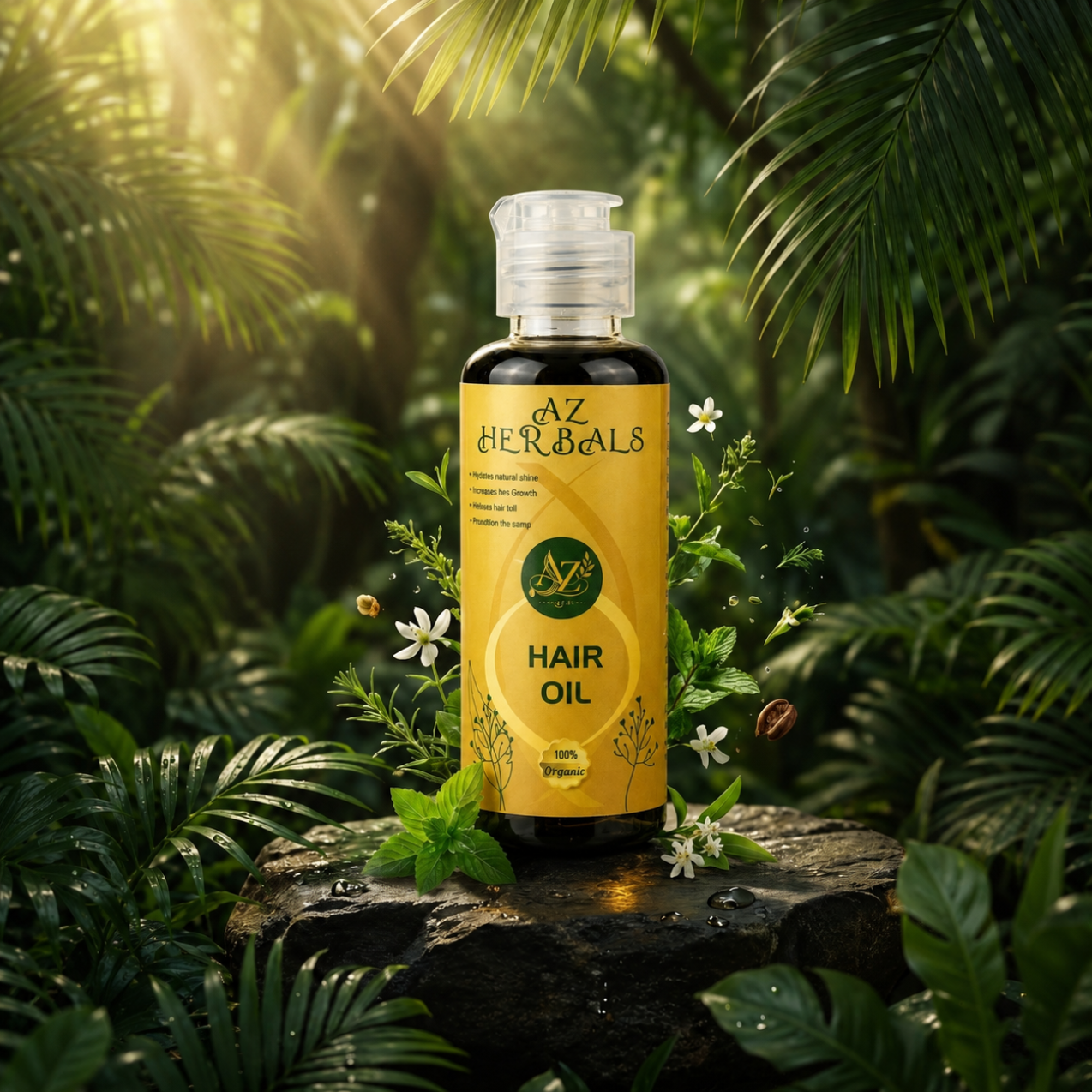 AZ Herbals Organic Hair Growth Oil