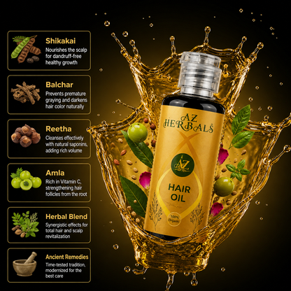 AZ Herbals Organic Hair Growth Oil